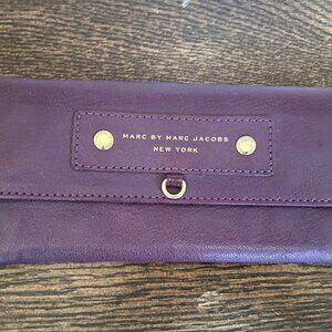 Marc by Marc Jacobs purple wallet